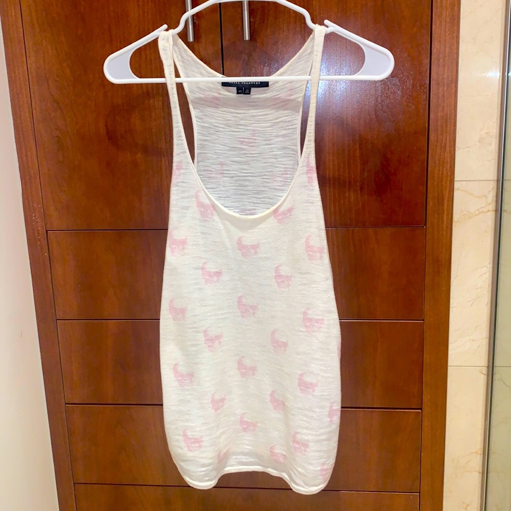 Skull Cashmere tank